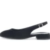 Sling-back zwart