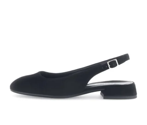 Sling-back zwart