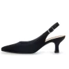Sling-back zwart