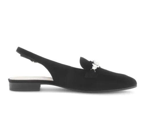 Sling-back zwart