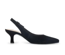 Sling-back zwart