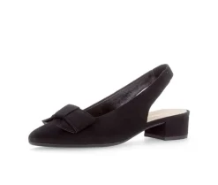Sling-back zwart