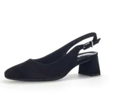 Sling-back zwart