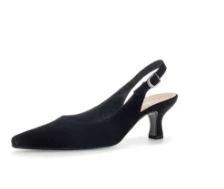Sling-back zwart
