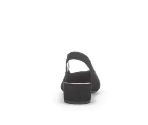 Sling-back zwart