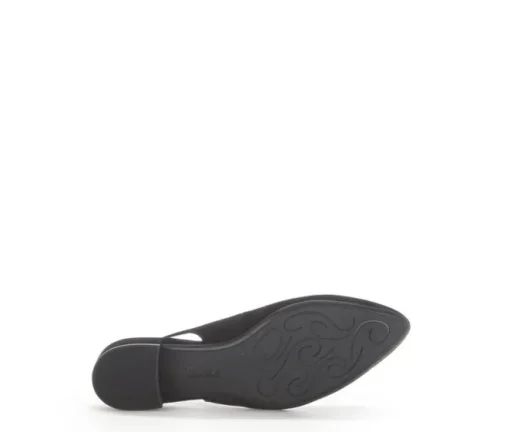 Sling-back zwart