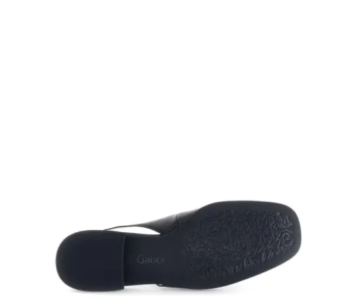 Sling-back zwart
