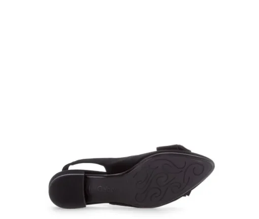 Sling-back zwart