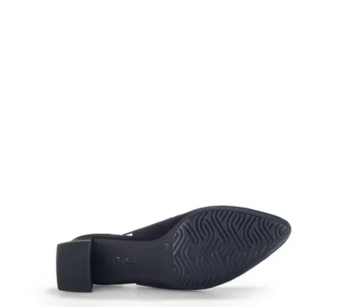 Sling-back zwart