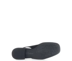 Sling-back zwart