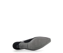 Sling-back zwart