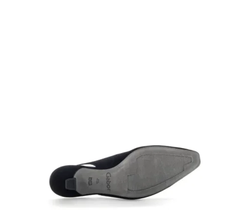 Sling-back zwart