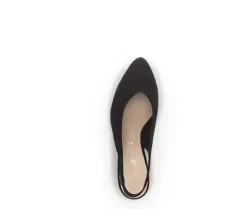 Sling-back zwart