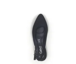 Sling-back zwart