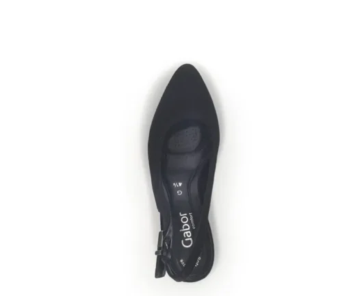 Sling-back zwart
