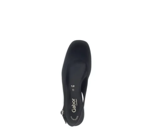 Sling-back zwart