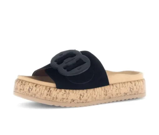 Slipper zwart