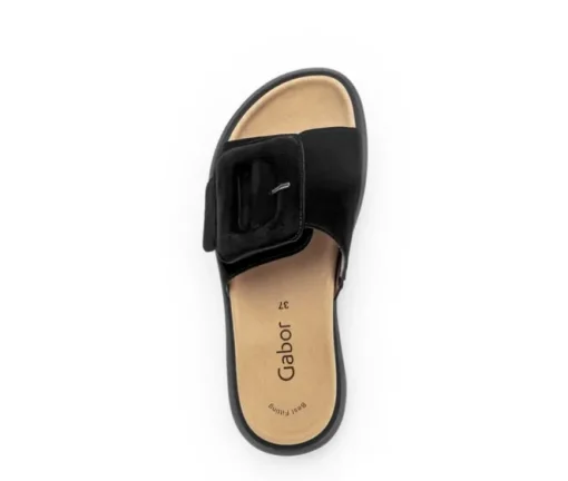 Slipper zwart
