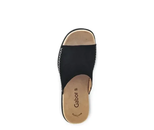Slipper zwart