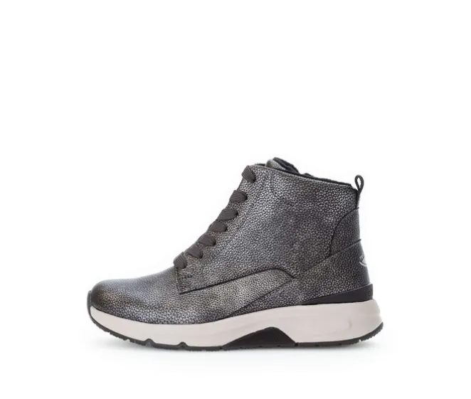 Sportief enkellaarsje grijs