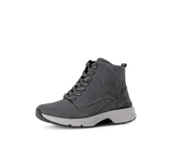 Sportief enkellaarsje grijs