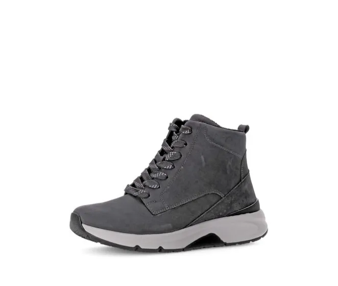 Sportief enkellaarsje grijs