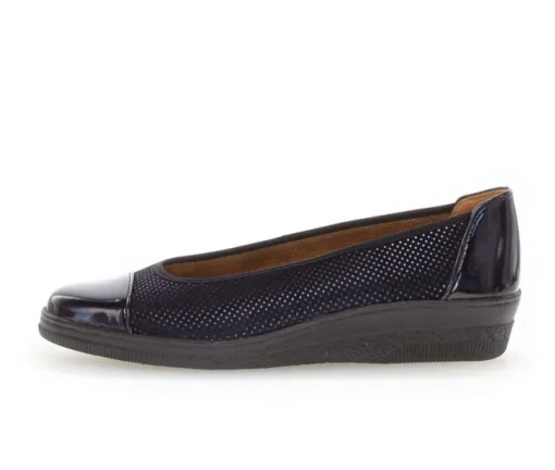 Sportieve ballerina blauw
