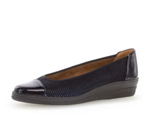 Sportieve ballerina blauw