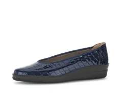 Sportieve ballerina blauw