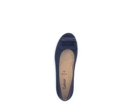 Sportieve ballerina blauw