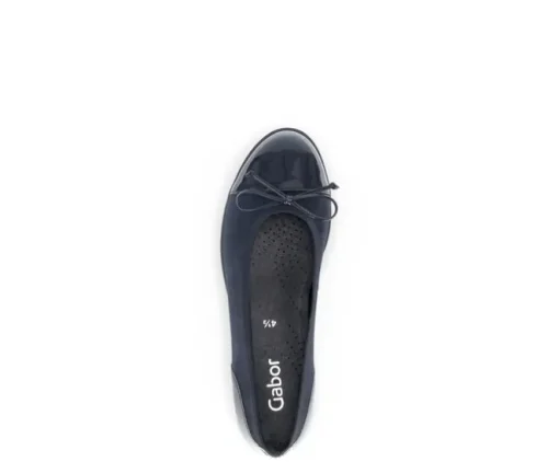 Sportieve ballerina blauw