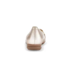 Sportieve ballerina goud
