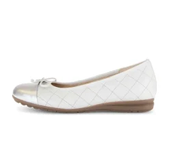 Sportieve ballerina wit