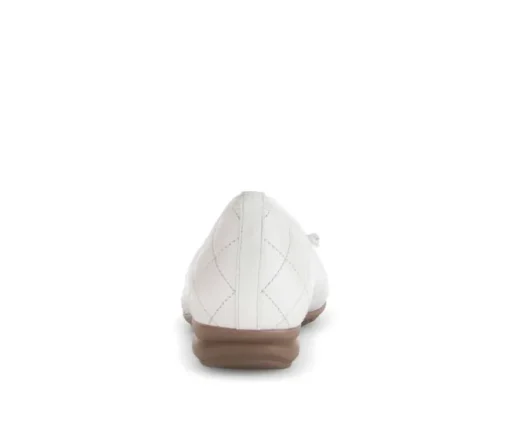 Sportieve ballerina wit