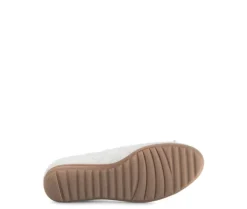 Sportieve ballerina wit