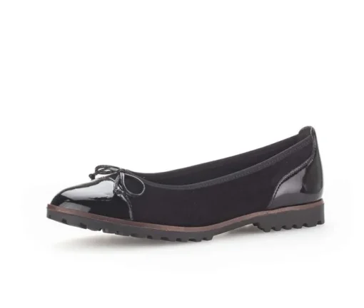 Sportieve ballerina zwart