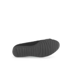Sportieve ballerina zwart