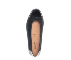 Sportieve ballerina zwart