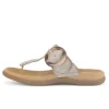 Teenslipper beige