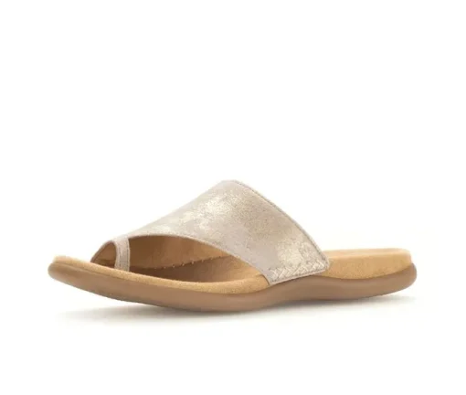 Teenslipper beige