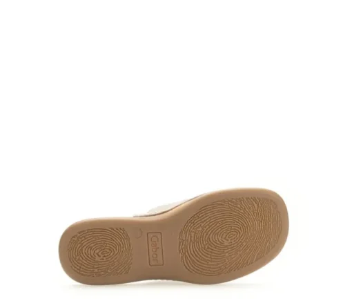 Teenslipper beige