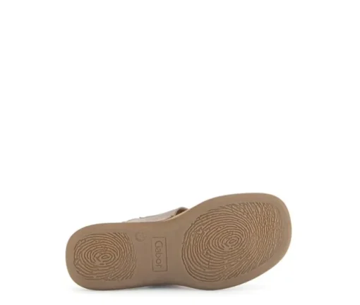 Teenslipper beige