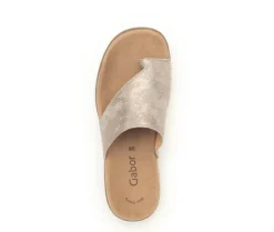 Teenslipper beige