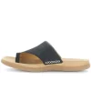 Teenslipper blauw
