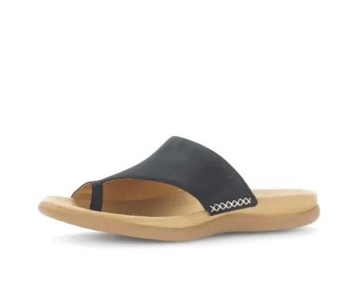 Teenslipper blauw