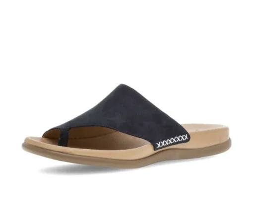 Teenslipper blauw