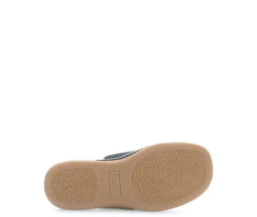 Teenslipper blauw