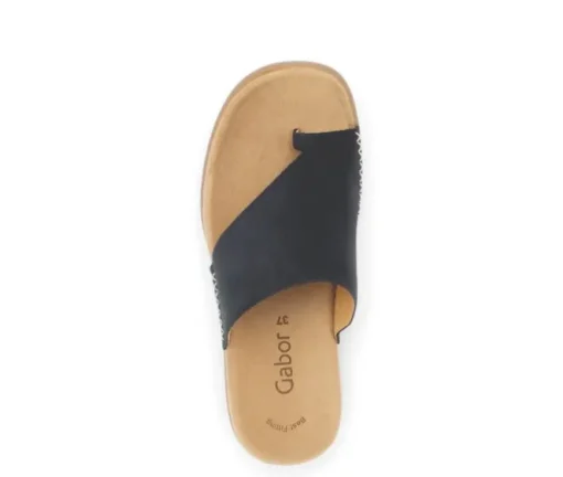 Teenslipper blauw