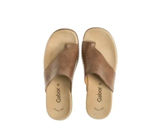 Teenslipper bruin