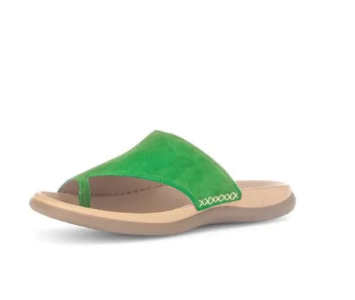 Teenslipper groen